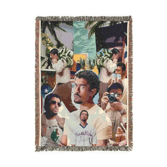 Bad Bunny Woven Blanket