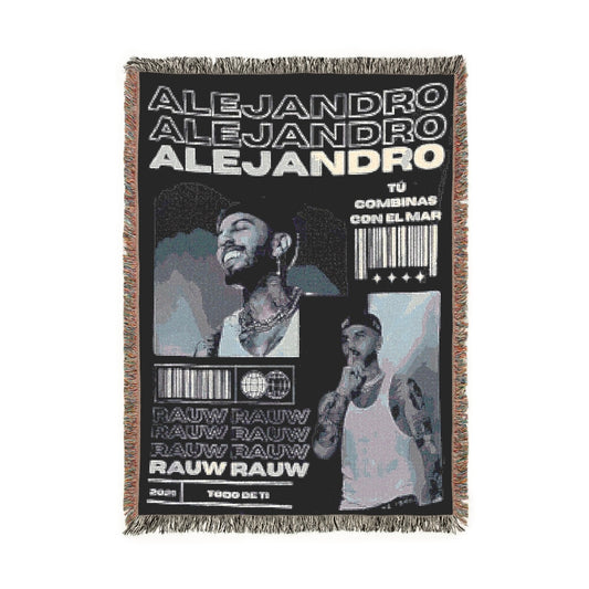 Rauw Alejandro Woven Blanket